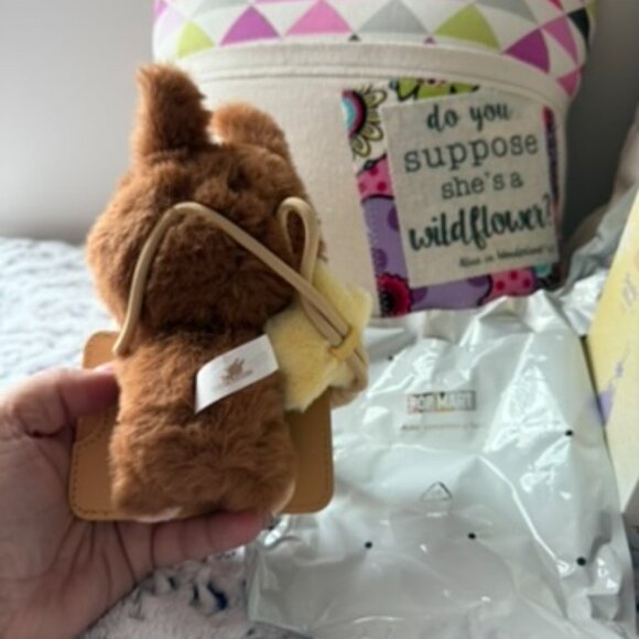 POP LAND THE MONSTERS Twinkly Fairy Tale Plush Card Holder - Oak Brown - Picture 7 of 9